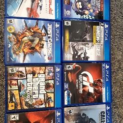 Ps4 Games/  1 Controller