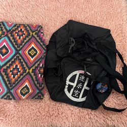 Duffle Bag And Drawstring