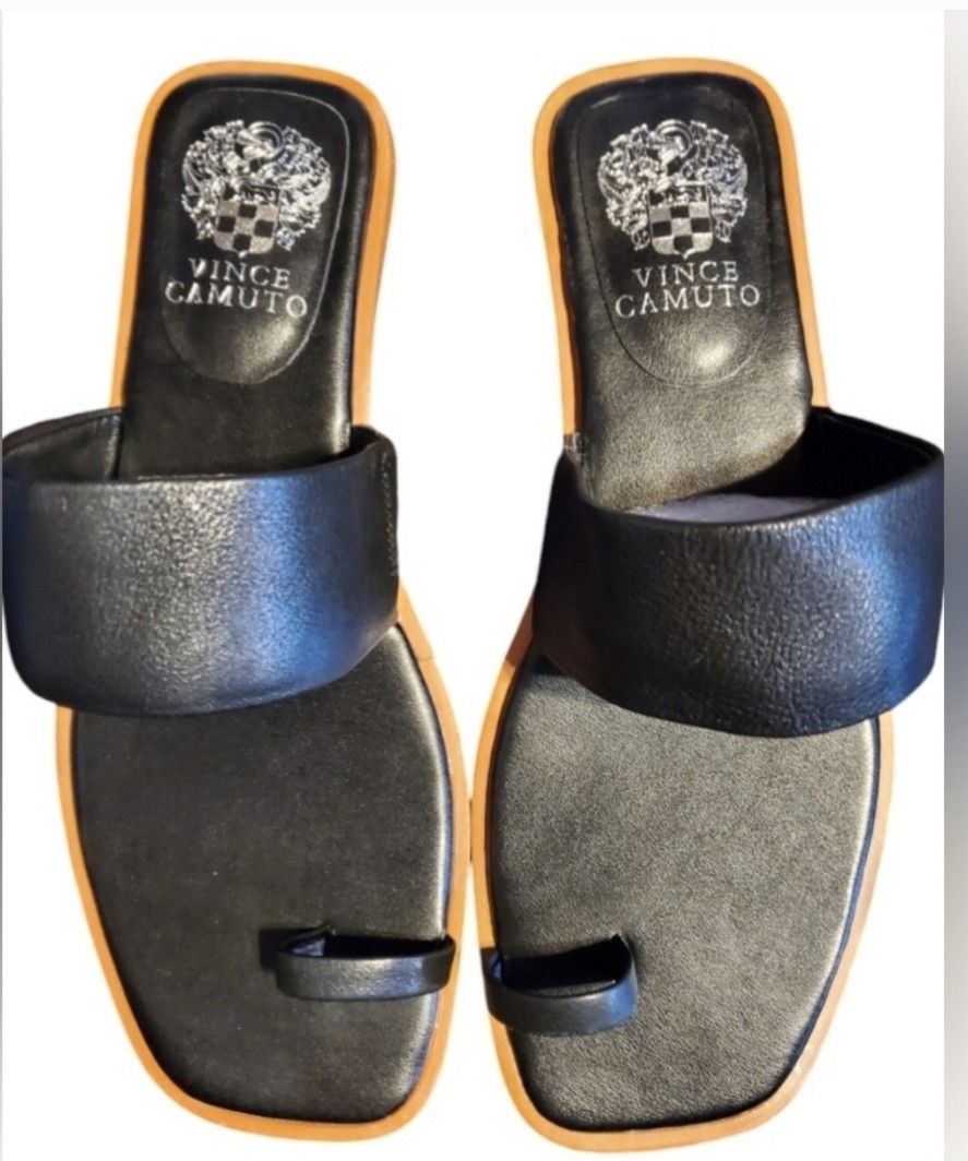 Vince Camuto Yelinda Leather Sandals Size 8M New