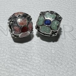 AUTHENTIC STERLING SILVER PANDORA CHARMS EACH $22