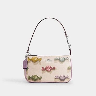 Coach Nolita Shoulder Bag With Candy Print