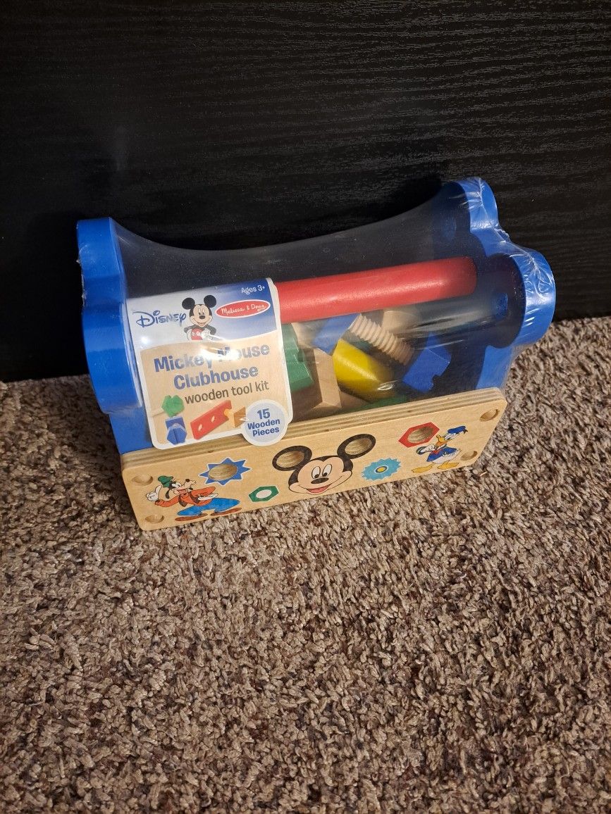 Mickey Wooden Tool Set