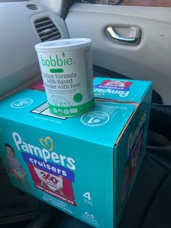 Pampers Cruisers & Bobbie Infant formula