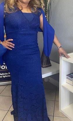 Beautiful Dress Royal Blue XL
