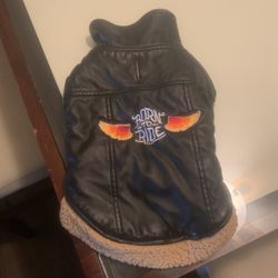 Leather Dog Jacket