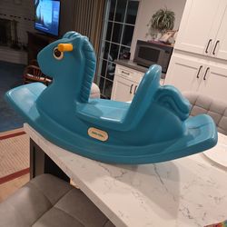 LITTLE TIKES ROCKING HORSE SEE DESCRIPTION