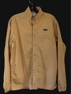 NWOT Men’s Tan Utility Jacket Sz Small