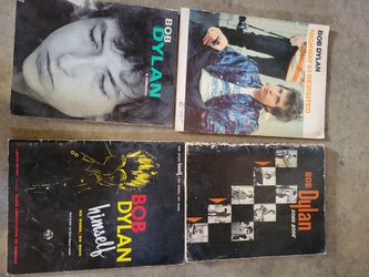 Vintage Bob Dylan Song Books
