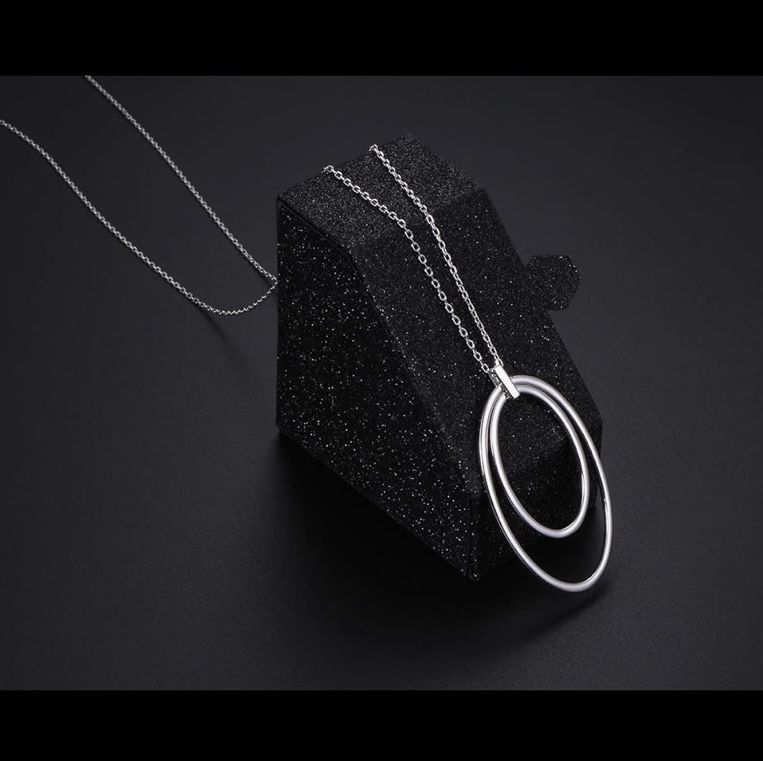 New Beautiful 925 Sterling Silver Pendant &Necklace