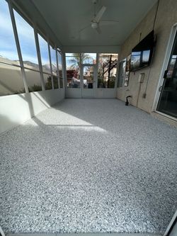 Epoxy floor
