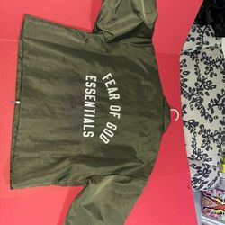 FOG Khaki Recycled Nylon Jacket 