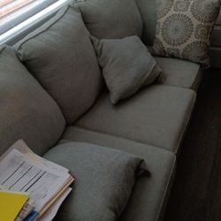 Queen Size Sofa Bed, OS Chair