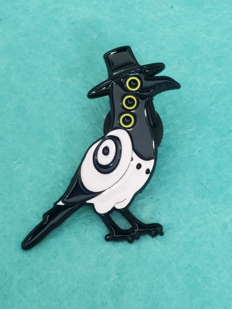 KPop Demon Hunters Sussie Magpie Enamel Pin 