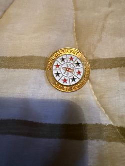 Rare lapel pin Houston Livestock Rodeo pin