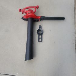 Electric Leaf Blower Toro With Vac Attachment 