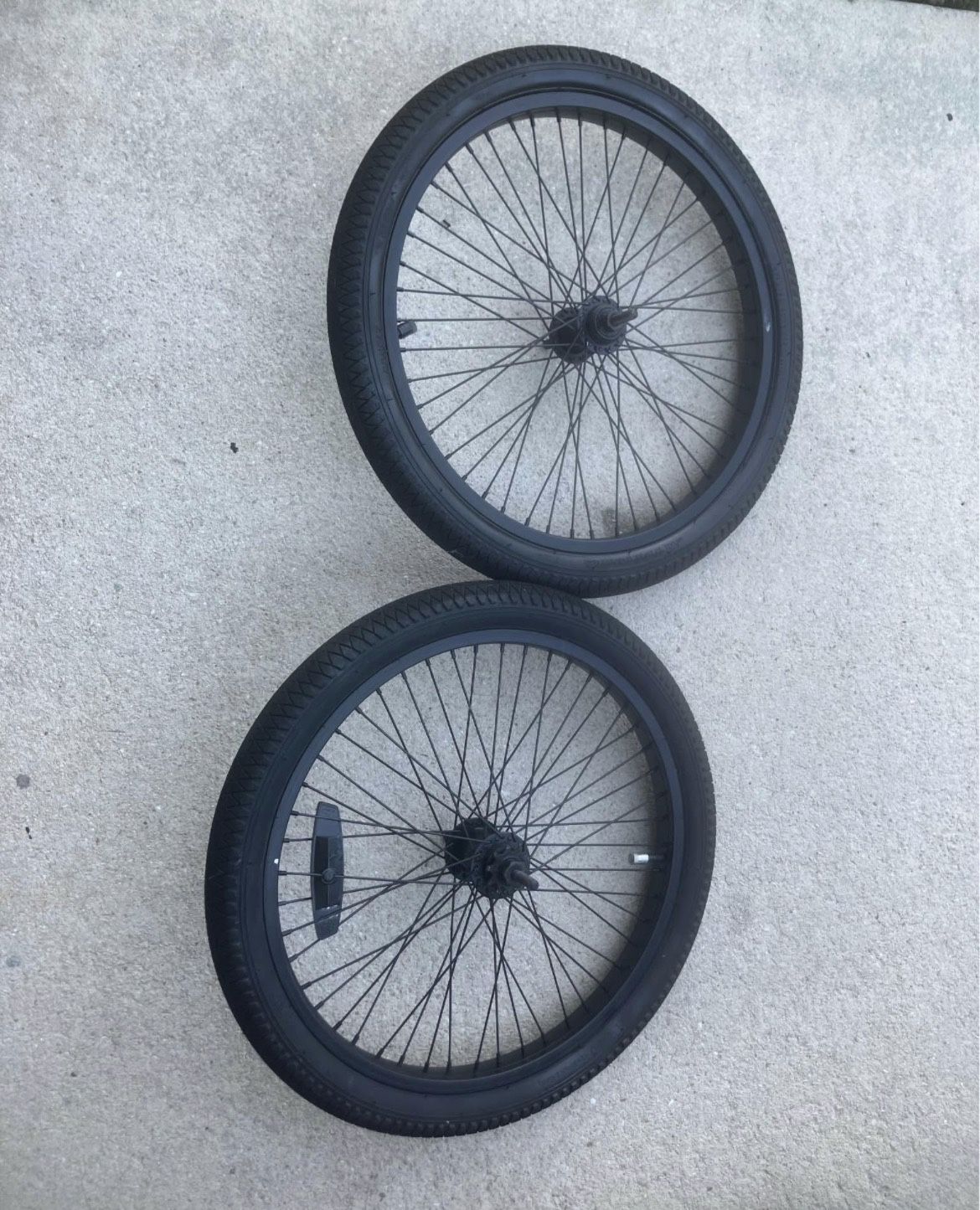 BMX Bike wheels $20 firm