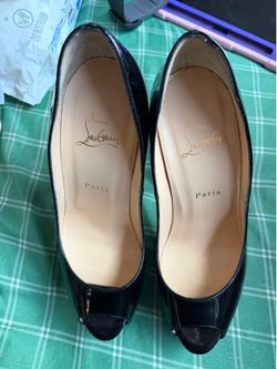 Christian Louboutin Leather Heels - Size 39 1/2