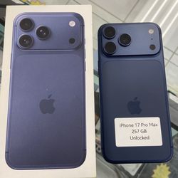 iPhone 17 Pro Max 257GB Unlocked Cash or $50 Down