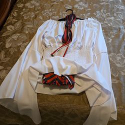 Ladies Pirite Halloween Costume  Large