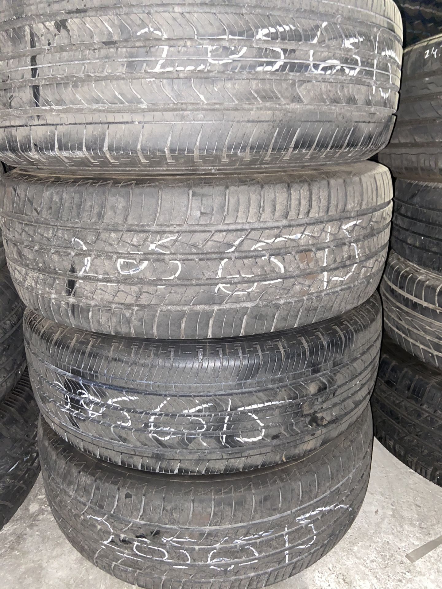 205/65/15 used tire set for 130 for all 4