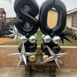 Number Balloon Bouquet