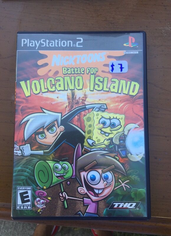 Volcano Island ps2 game