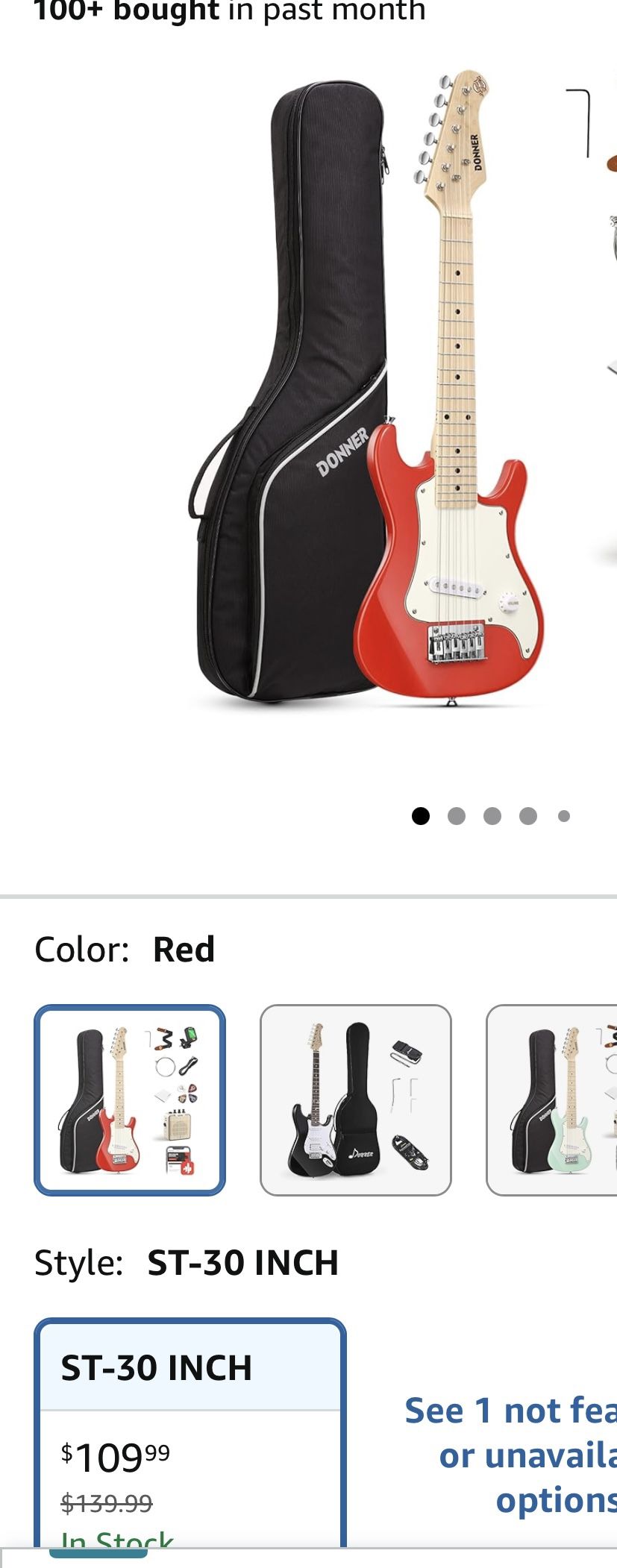 New Kids Electrical Guitar St-30inch
