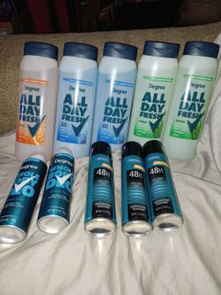 Degree Body Wash & Deodorant Spray Bundle