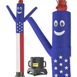 10ft air dancers inflatable tube man with wheels