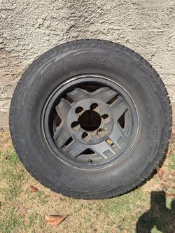 Toyota OEM Rim and Tire