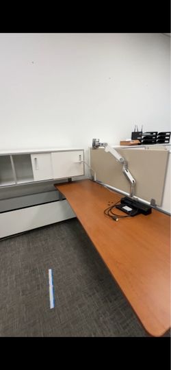 Steelcase Desk and cabinets