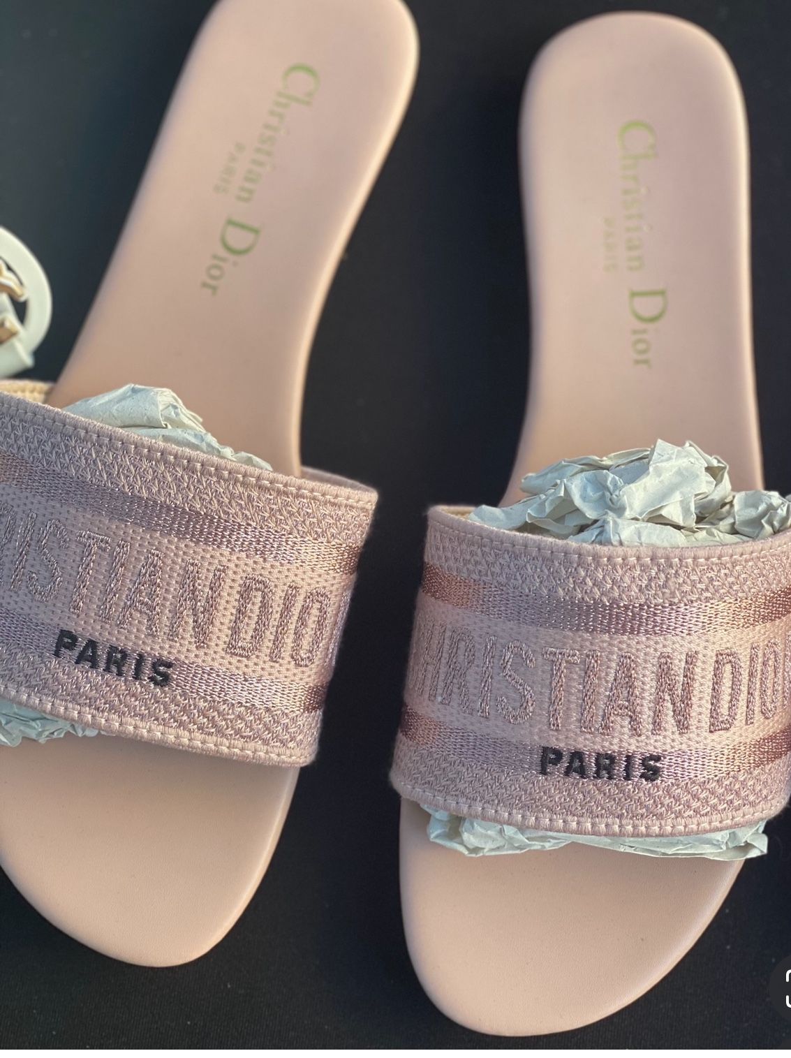 Christian Pink Dior Sandals 