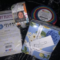 Fabric 100% Cotton Roll , Up Strips, Fat Quarters Bundle