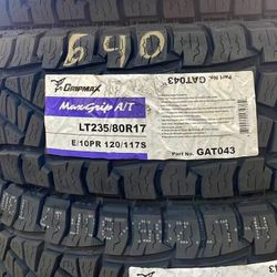235/80/17 New Tires Set 