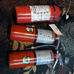 3 Up To Date Fire Extinguishers 