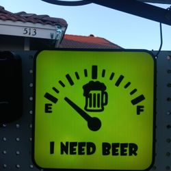 Does Your Dad Like Beer Custom Father's Day Lights