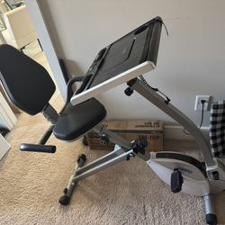Stamina Exercise Bike With Desk