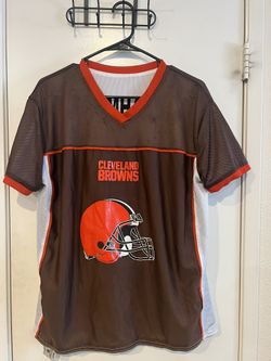 Cleveland Browns Blumhardt Reversible Official NFL FLAG JERSEY Large 100% Polyester 