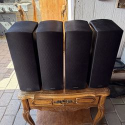 ( Four) Onkyo SKF-693 130W Speakers