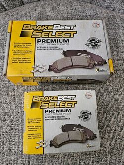 New BrakeBest Premium Front/Rear Brake Pads (SC884-SC885)