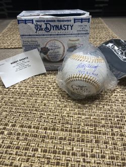 2022 TRISTAR HIDDEN TREASURES NEW YORK DYNASTY BOBBY SHANTZ 1952 AL MVP AUTOGRAPHED BASEBALL