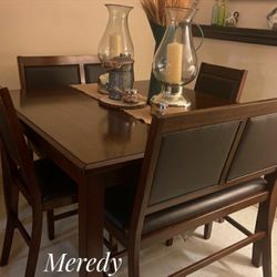 Counter Height Dining Table ❤️ Ashley Furniture Merdedy ❤️$39 Down Payment with Financing  No Needed Credit Check1944
