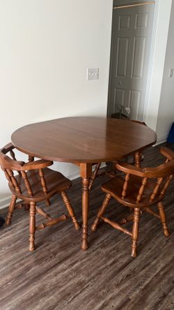 Vintage Solid Wood Dining Table