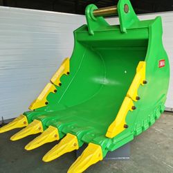 Excavator Hitachi ZX 300 Heavy Duty Rock Bucket 54 Inches Width