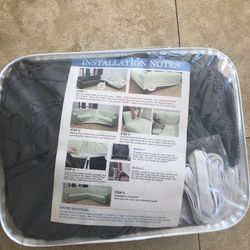 L - Shaped Couch / Sofa Cover - Cost 120 Selling Almost 50% Off For $65 Must Come To Huntington Beach