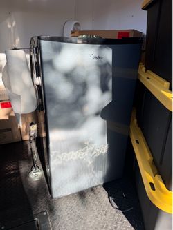 Mini fridge stainless steel