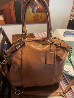 Coach Bag Tote Beige