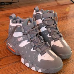Men’s Gray White And Orange barkleys 