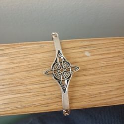 Sterling Silver .925 Vintage Bracelet and Ring Set for Girls