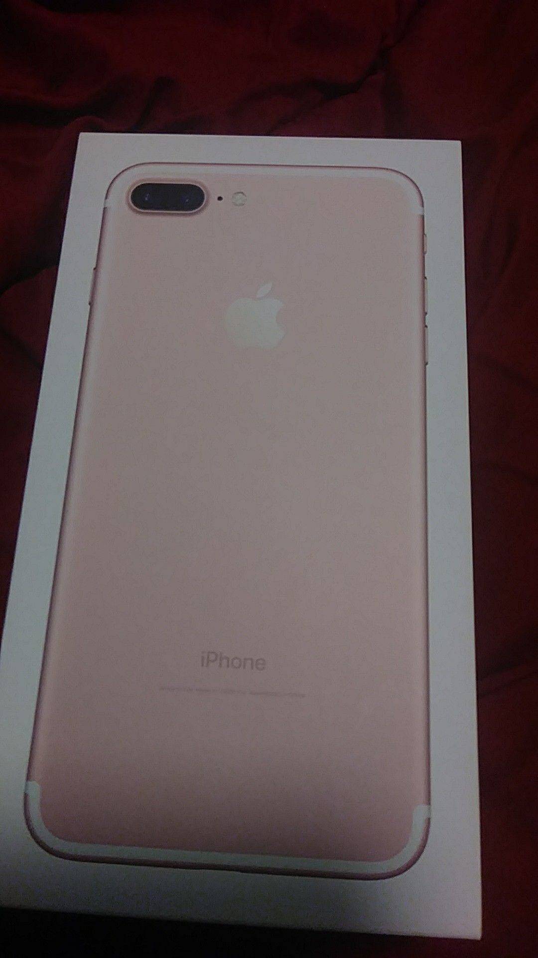 Apple Iphone 7 Plus 128 Gb Rose Gold Verizon Unlocked Open Box With All Original Contents In Perfect Condition With The Pastics Still On It For Sale In Houston Tx Offerup